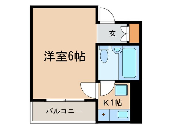 ヒルサイド神楽坂の物件間取画像